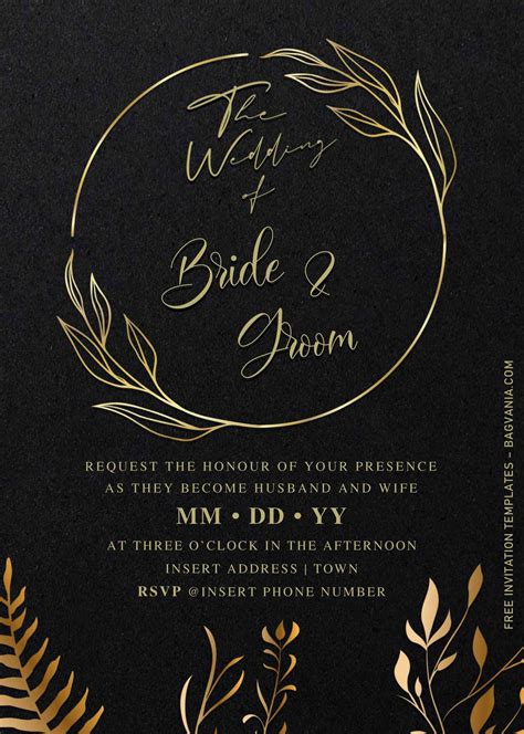 Best Elegant Wedding Invitations & Templates .